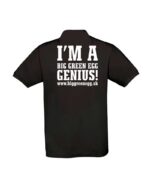 Big Green Egg Polokošeľa Čierna Unisex Genius – Obrázok 2