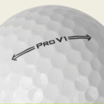Golfová loptička biela Pro V1 – Obrázok 8