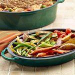 Pekáč liatinový oválny zelený – Obrázok 2